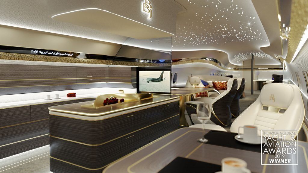 Stunning: Inside A Concept Boeing 737 MAX Business Jet