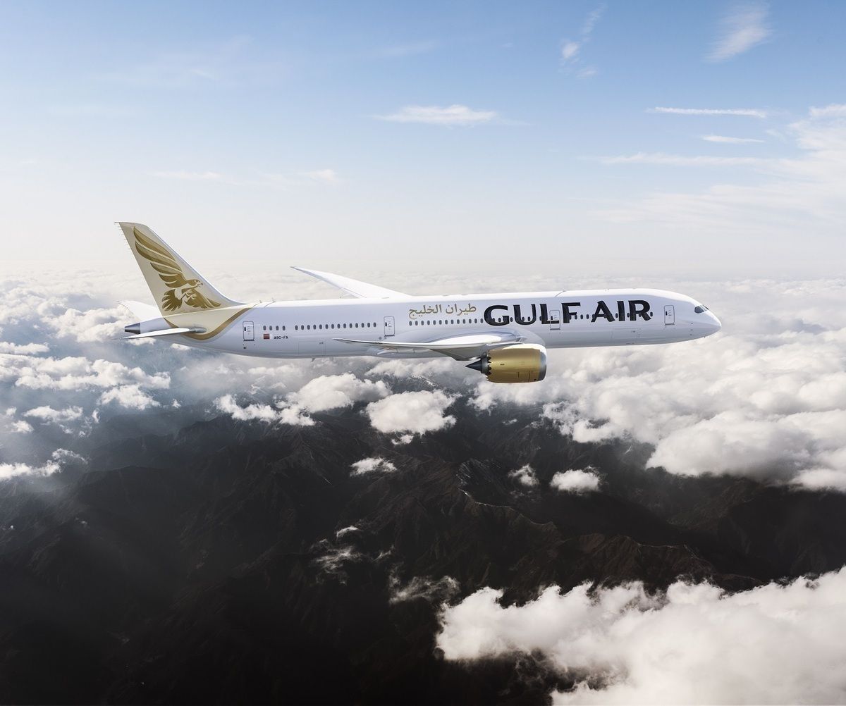Gulf Air Dreamliner 787-9 Singapore