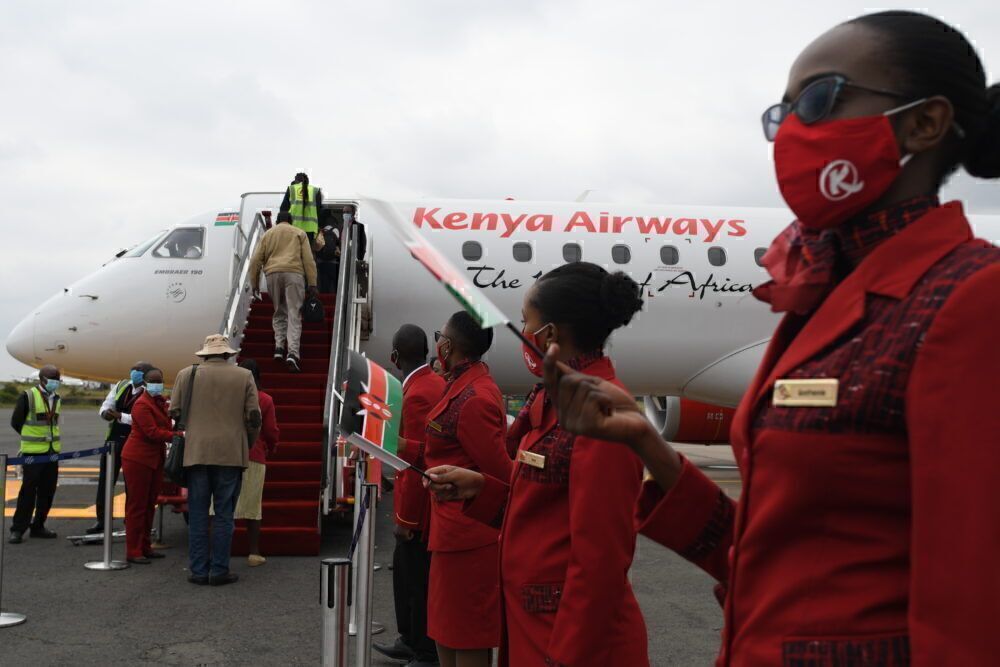 Kenya Airways embraer