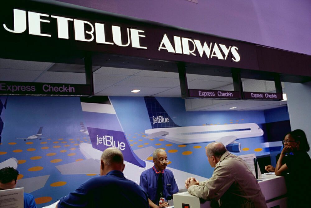 2002 JetBlue Airways Ticket Counter