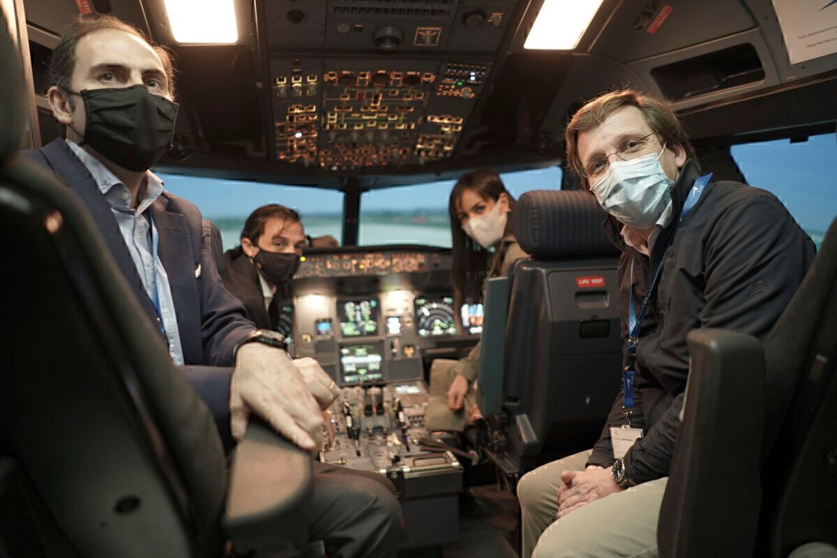 Iberia flight simulator