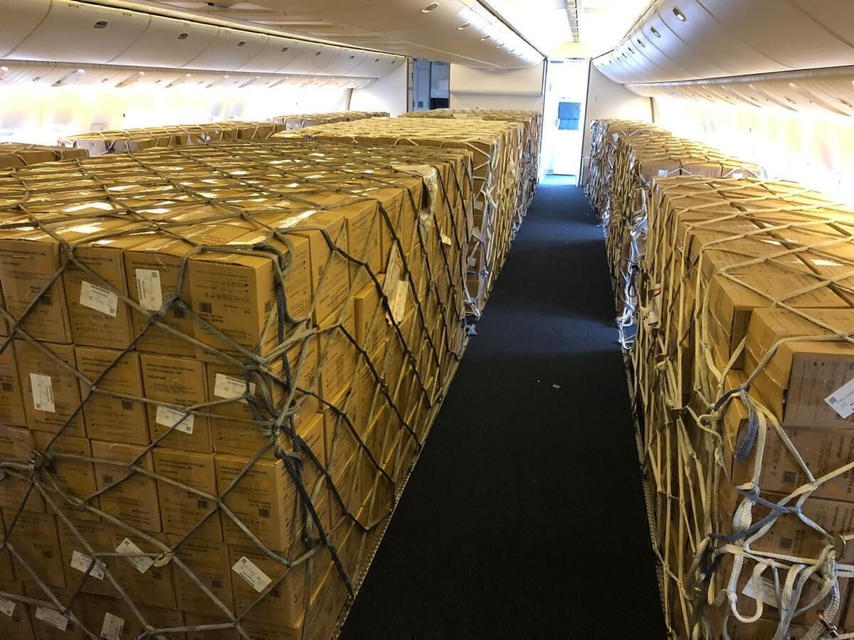 British Airways Preighter Carries 1.7 Million Masks To Germany