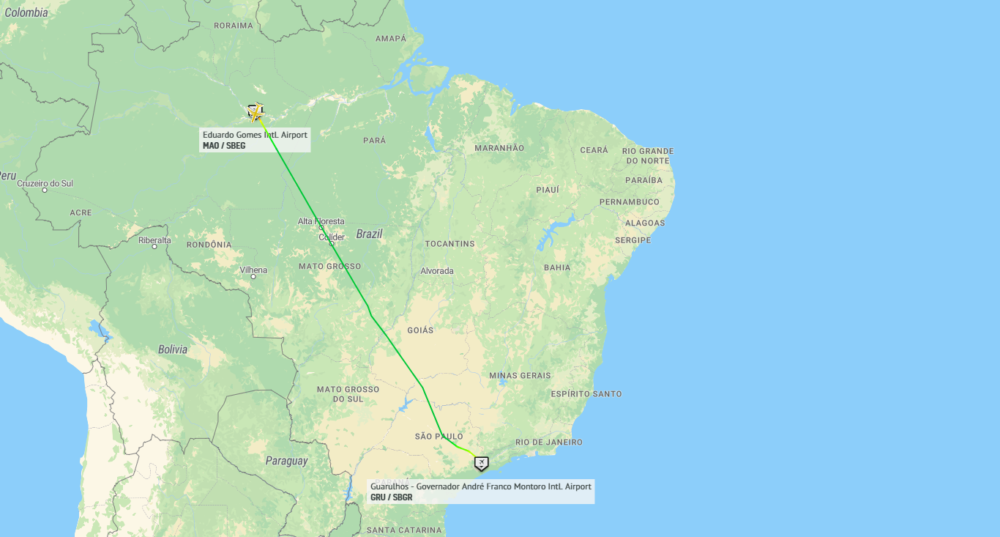 LATAM Brasil Flight Information - SeatGuru