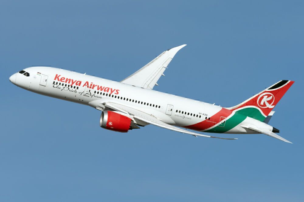 Kenya Airways Boeing 787-8 Dreamliner 5Y-KZD