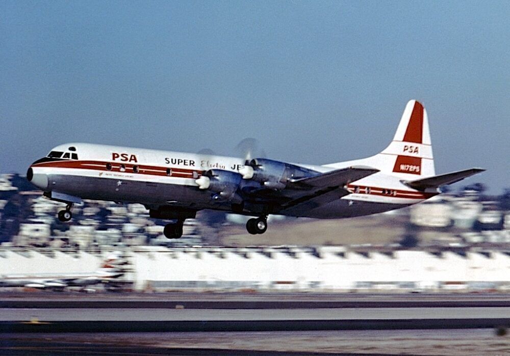 Pacific Southwest Airlines Lockheed Electra