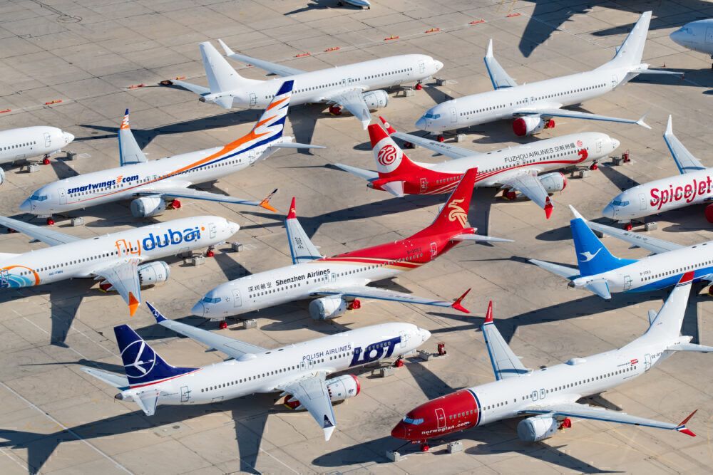 Multiple Airlines Boeing 737 MAX 8