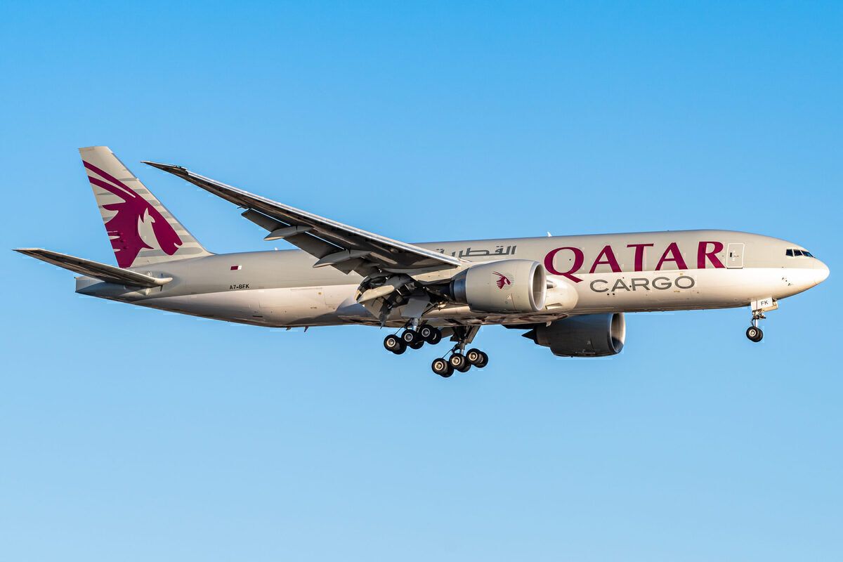 Qatar Airways Cargo Boeing 777F New York JFK