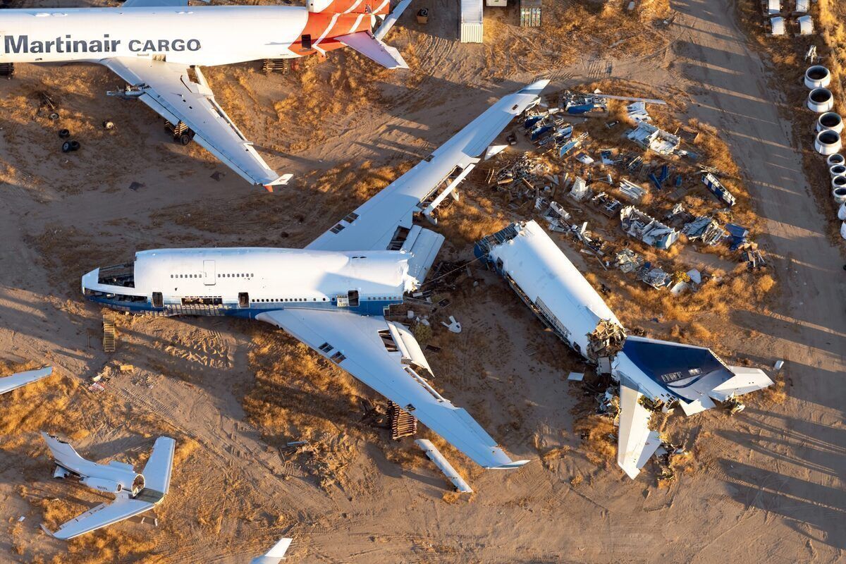 United Airlines, Boeing 747, Scrapped