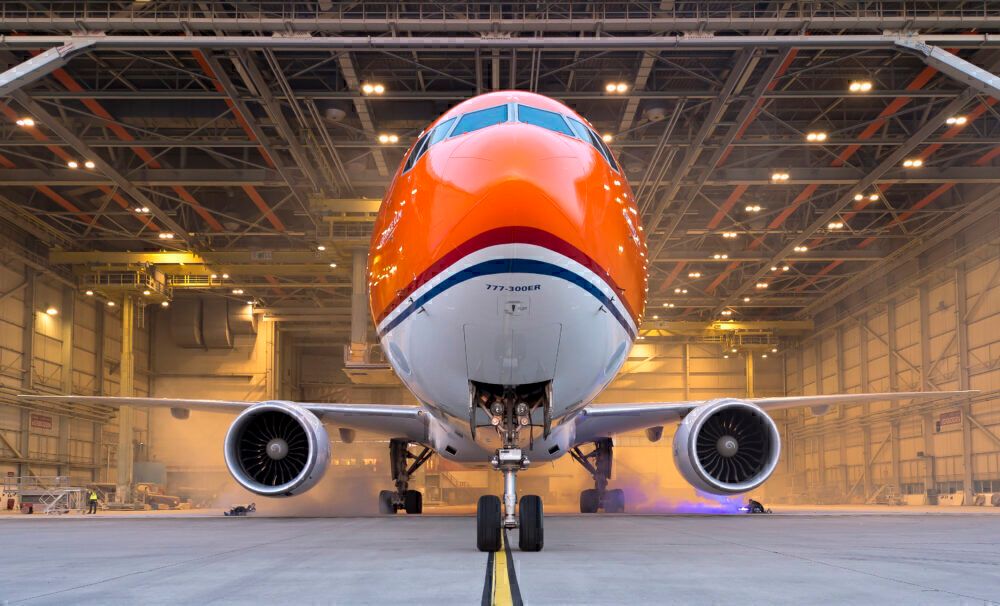 KLM 777-300ER Orange Pride