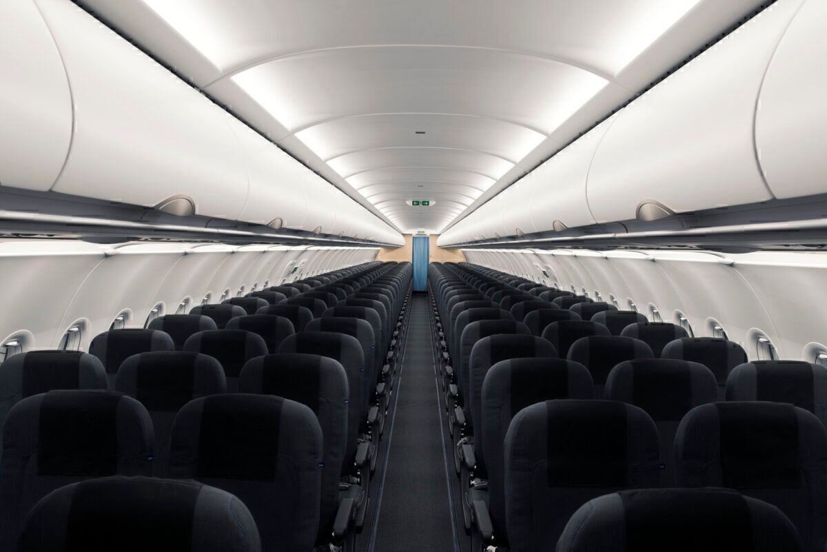 SAS A320neo cabin