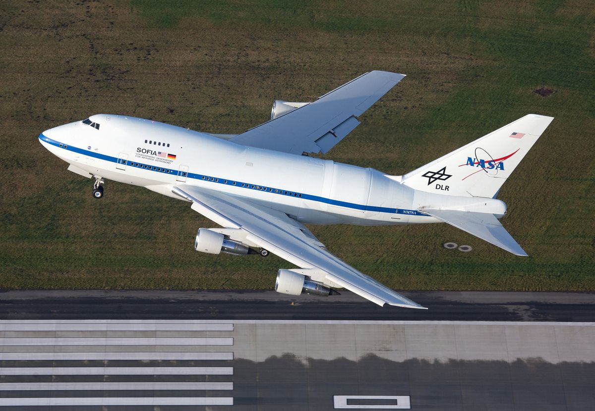 NASA SOFIA Boeing 747