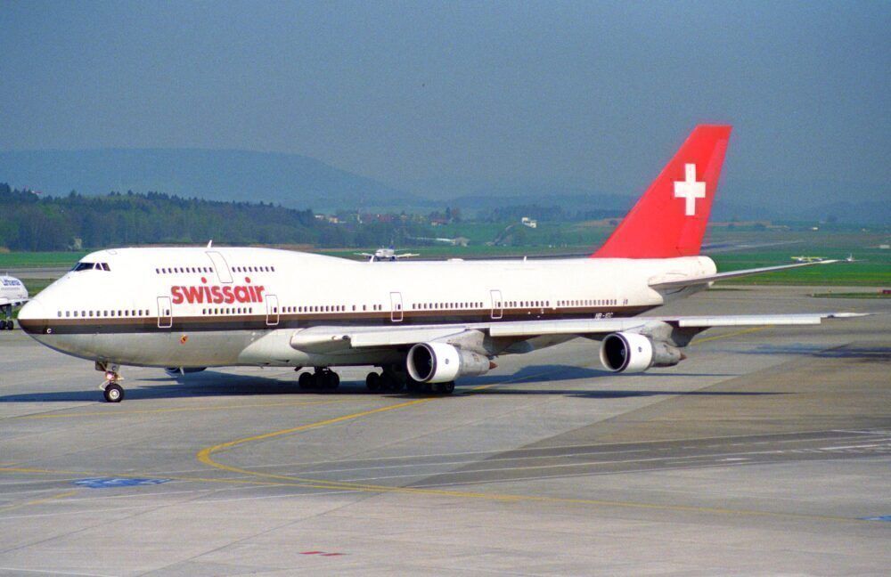 Swissair Boeing 747