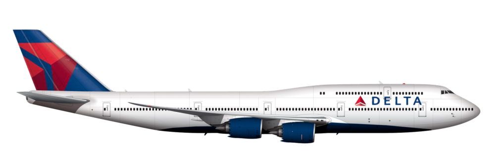 Delta Air Lines Boeing 747-8