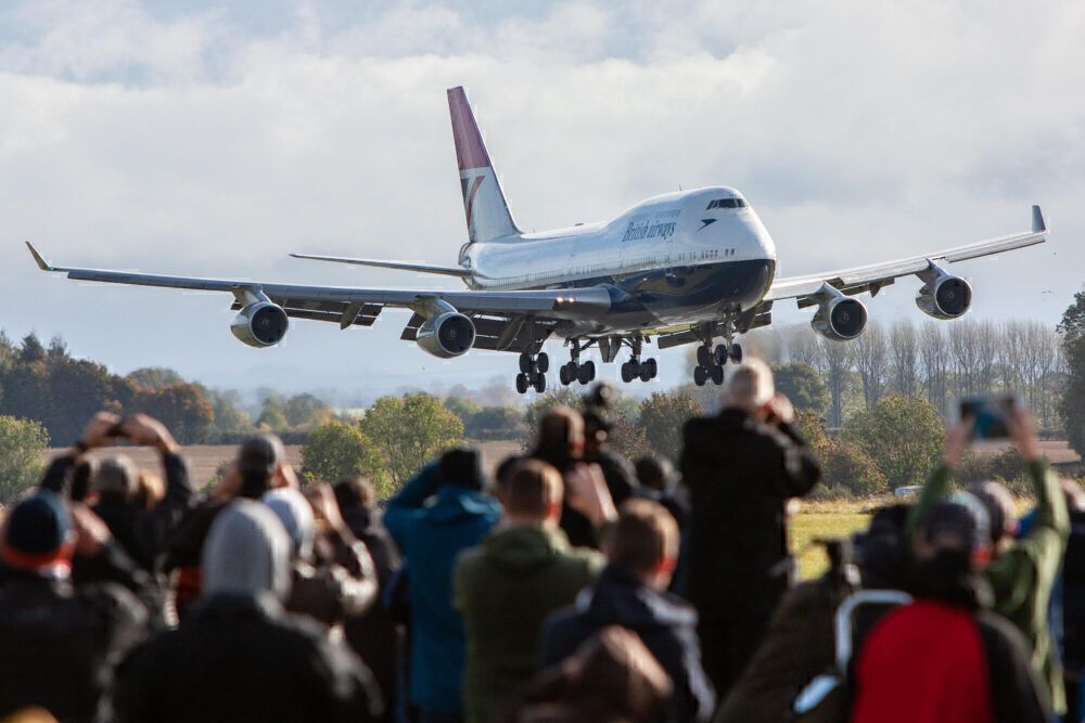 Inside Cotswold Airport Where 8 British Airways 747s Are Currently Stored