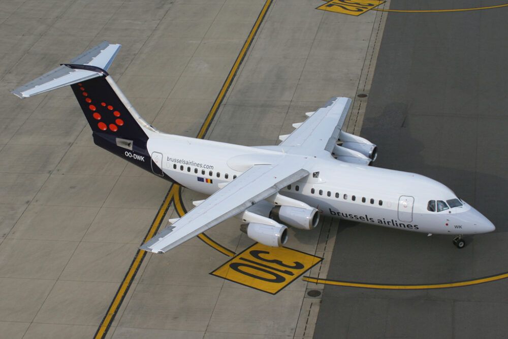 Brussels Airlines avro Rj
