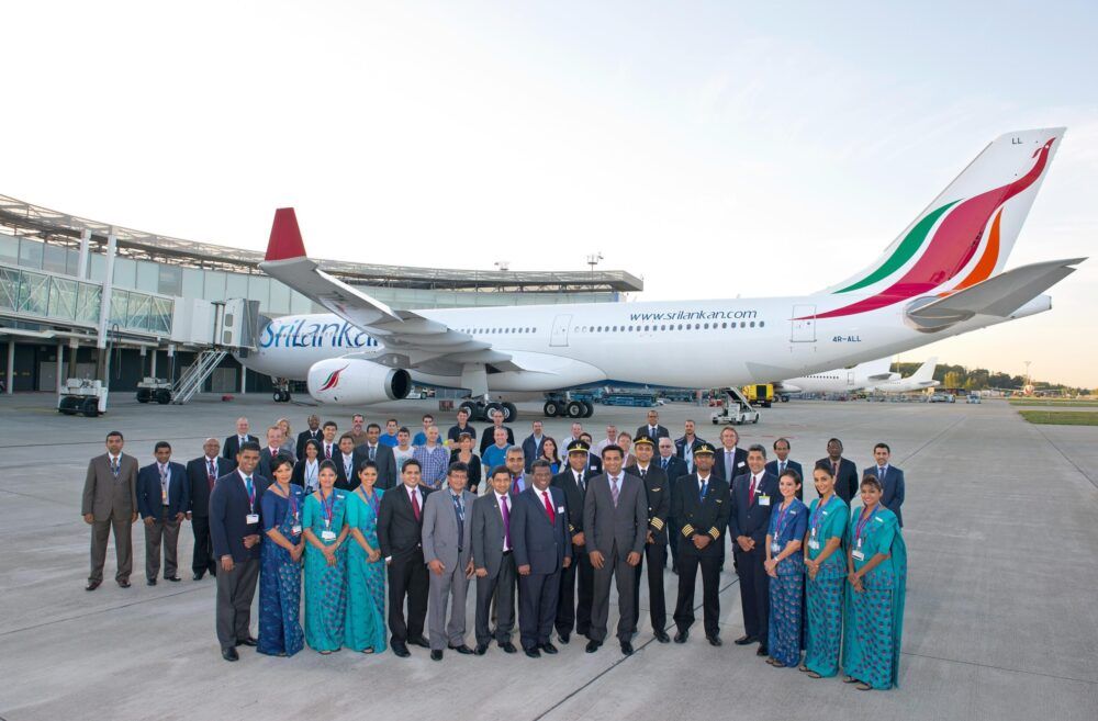 Delivery ceremony for SriLankan Airlines’ first A330-300