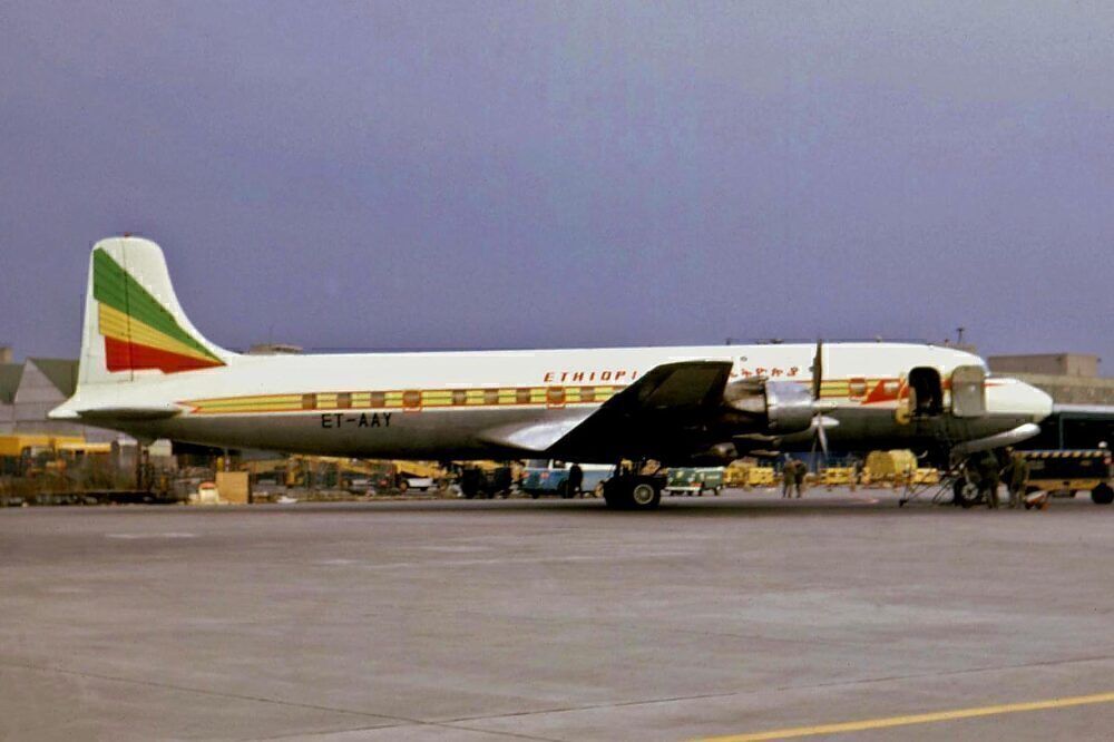 Ethiopian Airlines DC6.