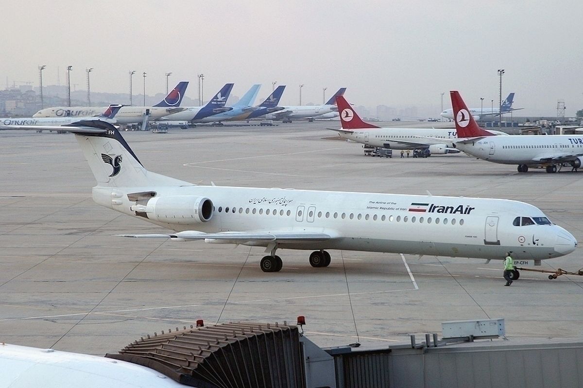 Iran Air Fokker_100