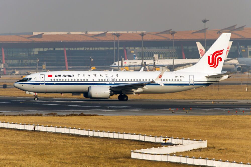 Air China Boeing 737 MAX Getty