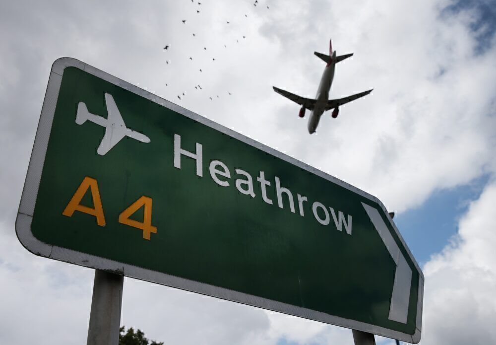 Heathrow Airport Plane