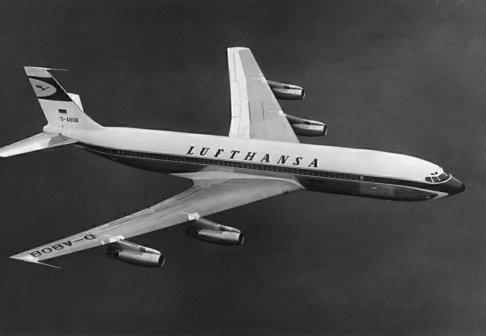 Lufthansa, Boeing 707, written off