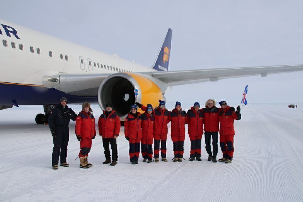 Icelandair Antarctica Crew