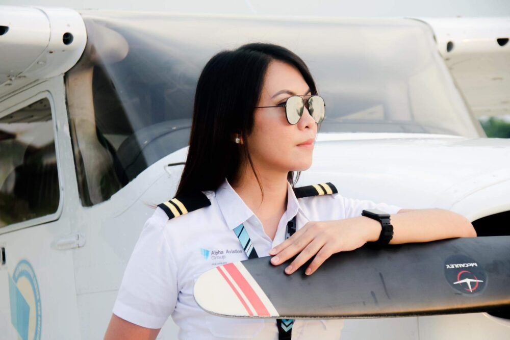 Female pilot