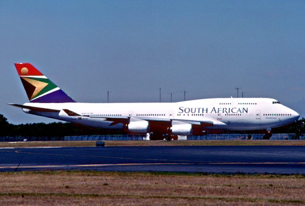 South African Airways 747