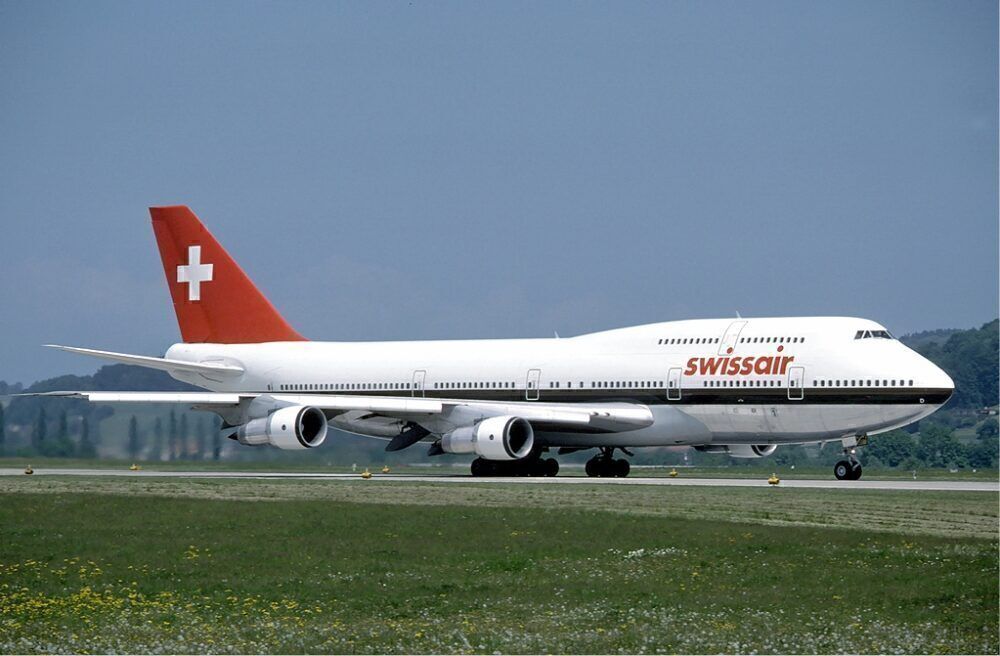 Swissair Boeing 747