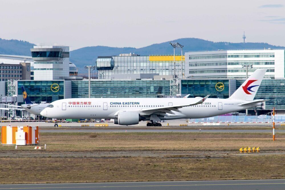 China Eastern A350 Frankfurt