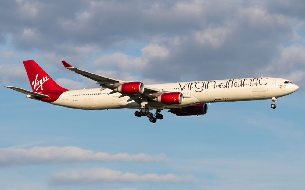 Virgin Atlantic Airbus A340-642 G-VRED