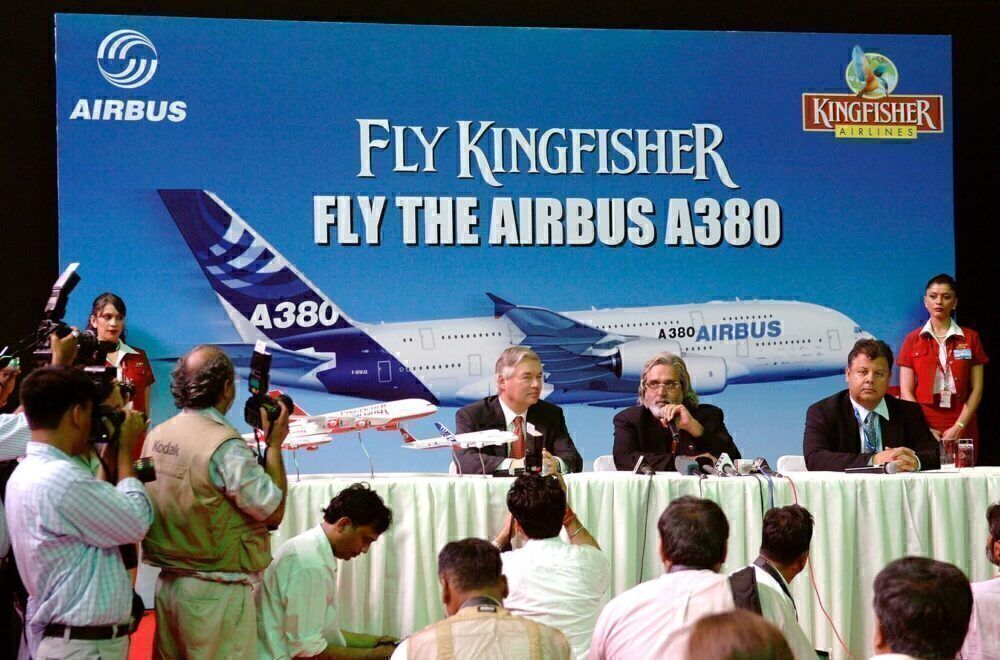 Kingfisher A380 Vijay Mallya