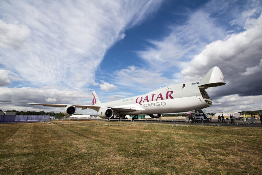 Qatar Airways Cargo Boeing 747-8F
