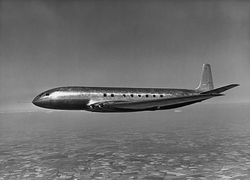 Test Flight of De Havilland Comet 1 Prototype