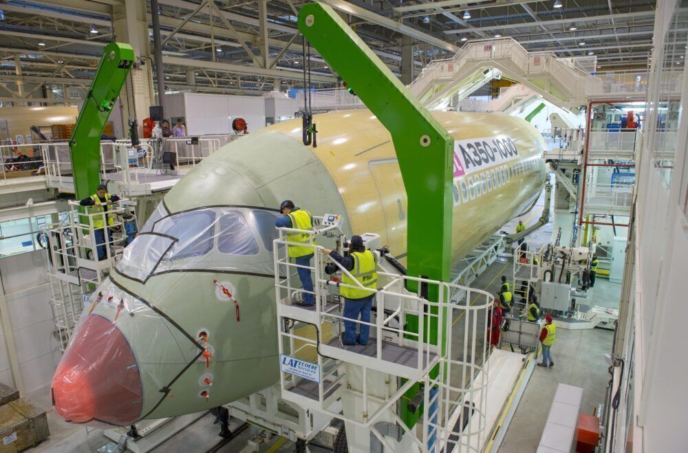 A350 production Toulouse