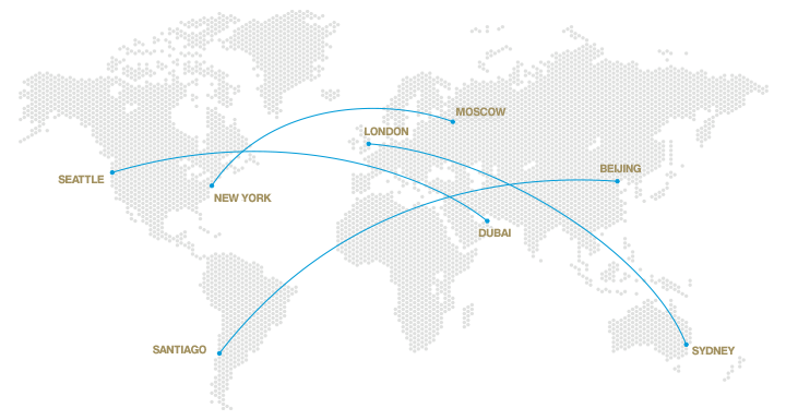 BBJ 777X Map