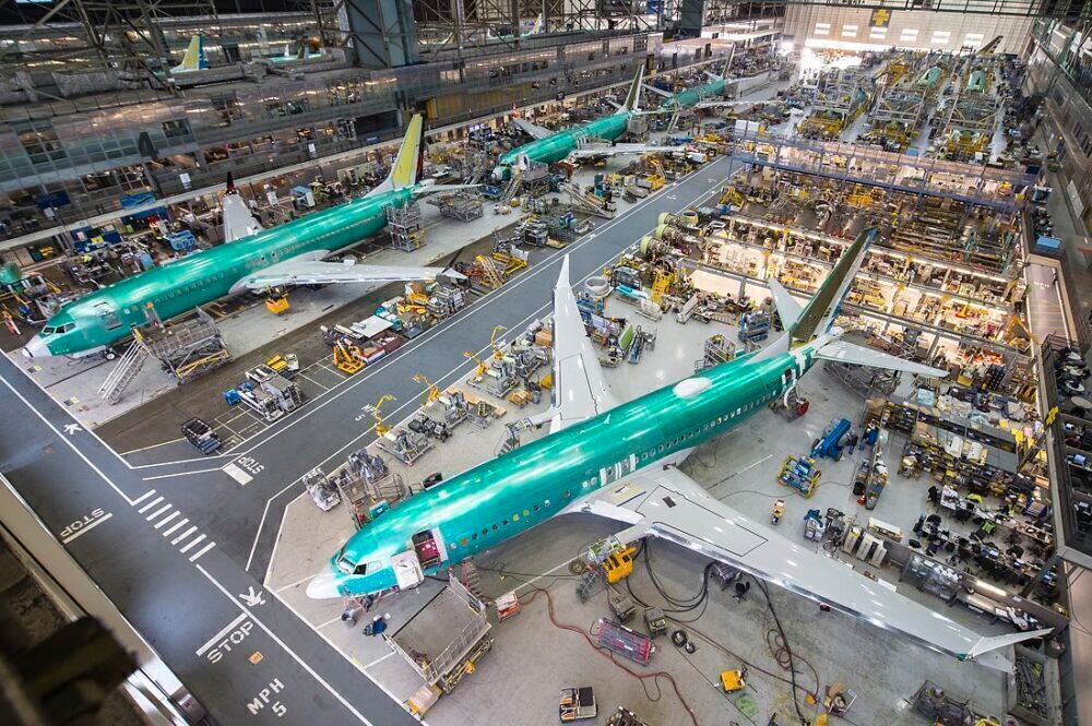 Boeing MAX factory