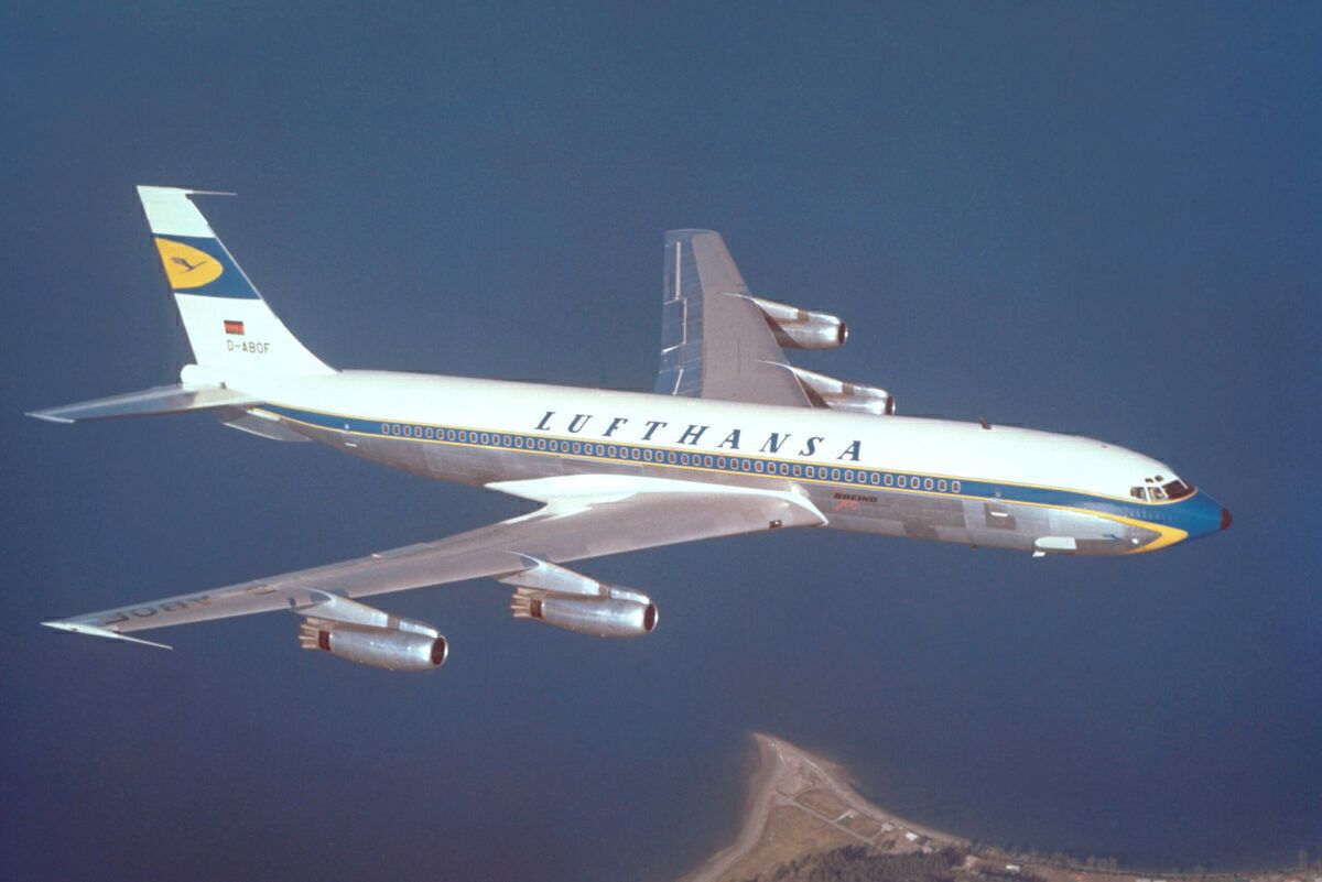 Lufthansa, Boeing 707, Scrapped