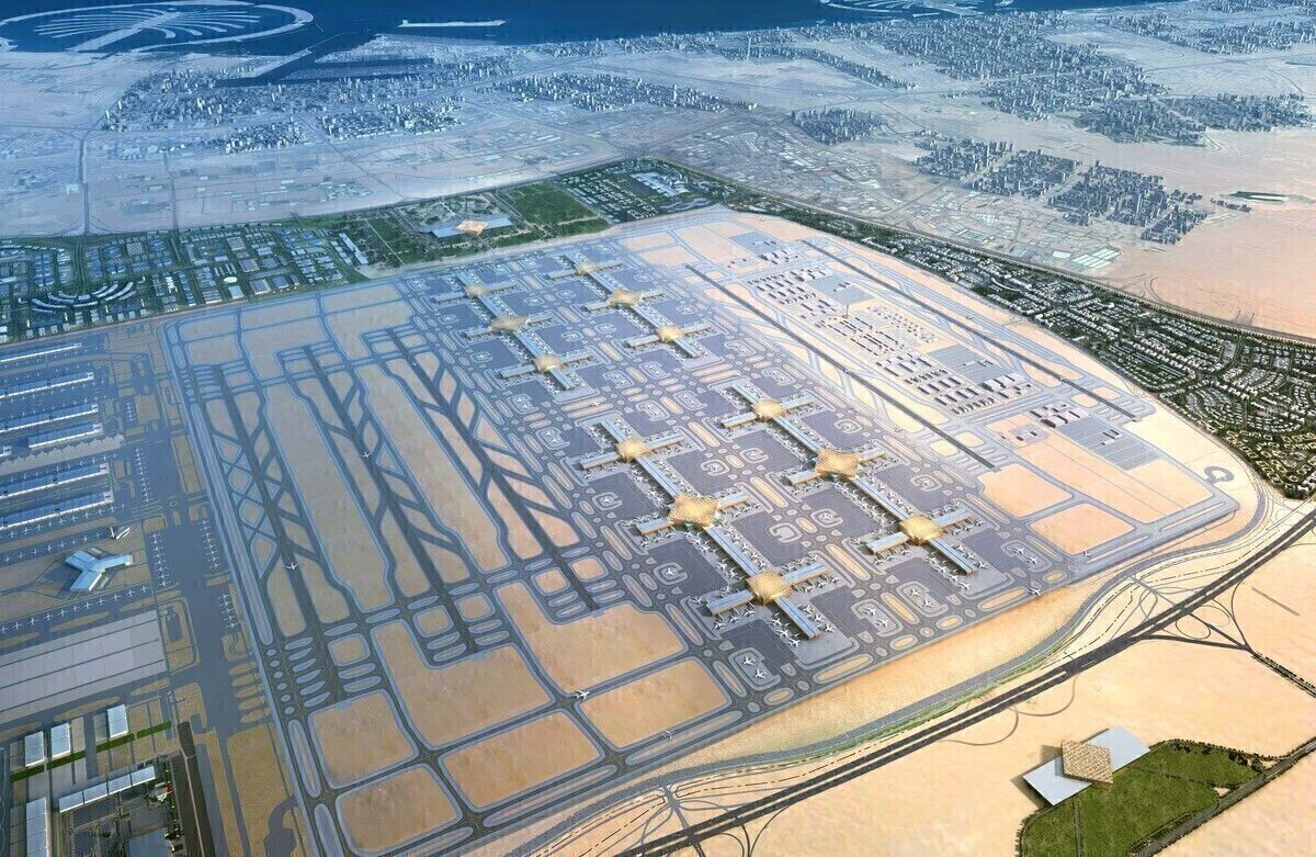Overview of the DWC Airport plans