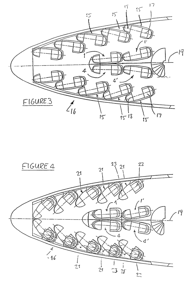 Extract from BA Patent - Showing inboard and outboard herringbone