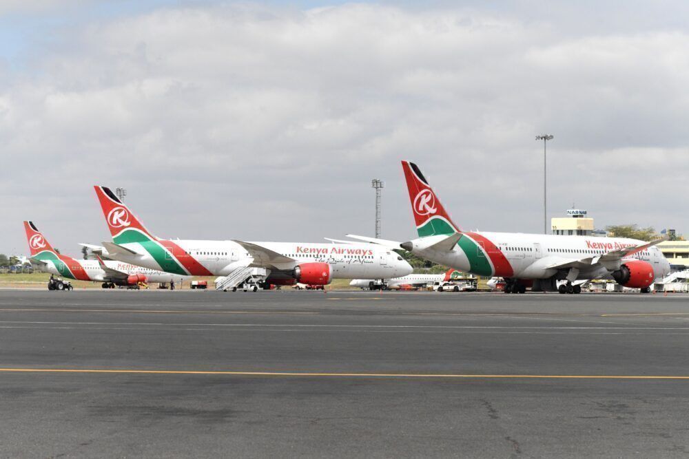 Kenya Airways at Nairobi