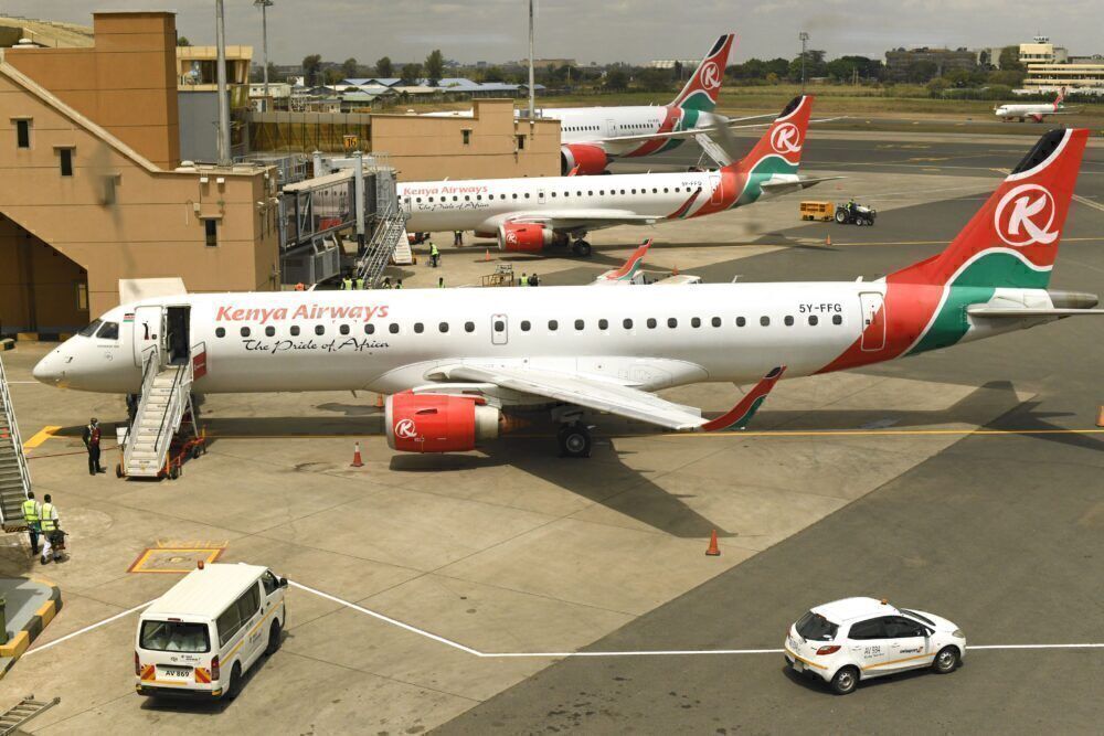 Kenya Airways Embraer 190