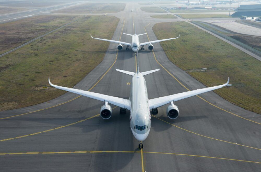 Qatar Airways A350-900 and A350-1000