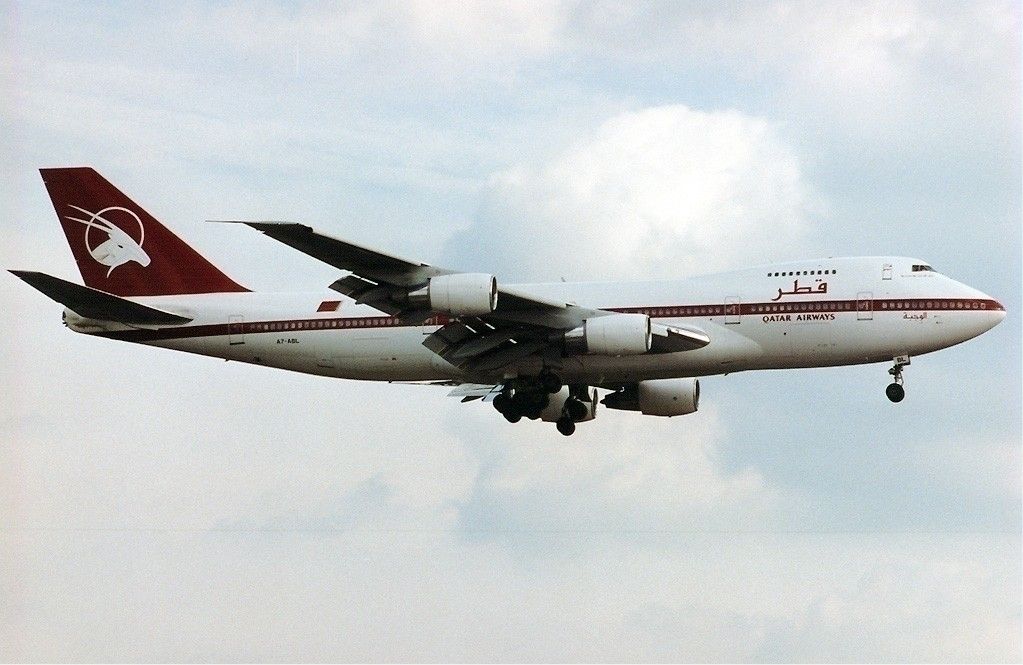 Qatar Airways Boeing 747