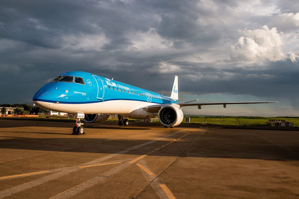 KLM embraer 195 e2