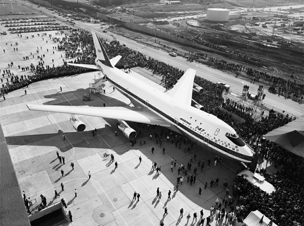 Boeing 747 Rollout