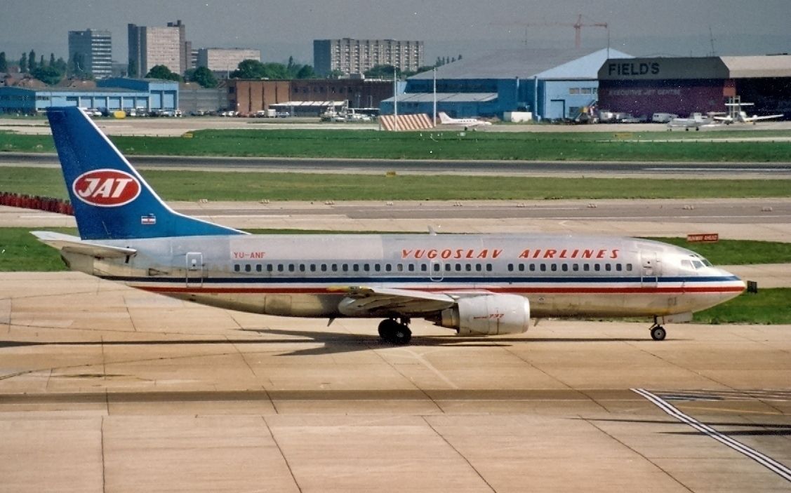 JAT Yugoslav Airlines Boeing 737