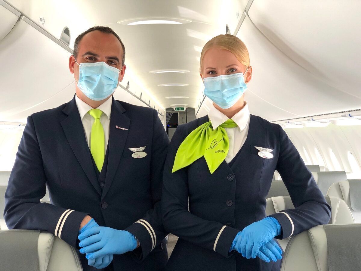 airbaltic, Cabin crew, vaccinations