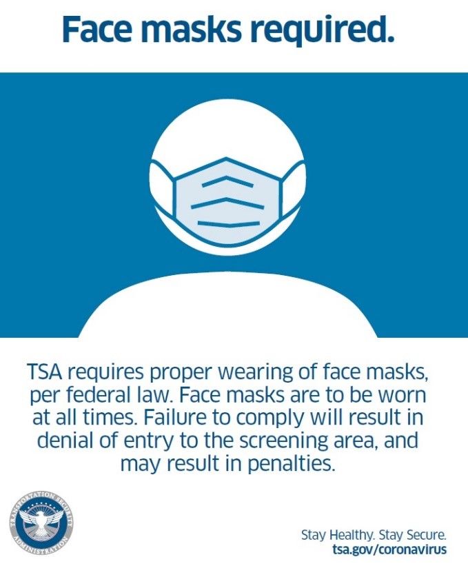 TSA Mask Notification