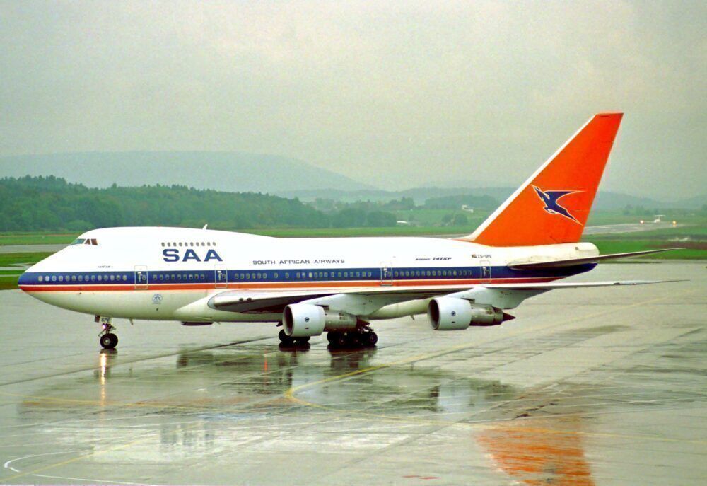 South African Airways Boeing 747SP